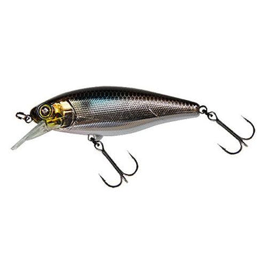 Jackall Chubble 80-SR Minnow Floating Lure HL Bora Silver Black 4525807149722