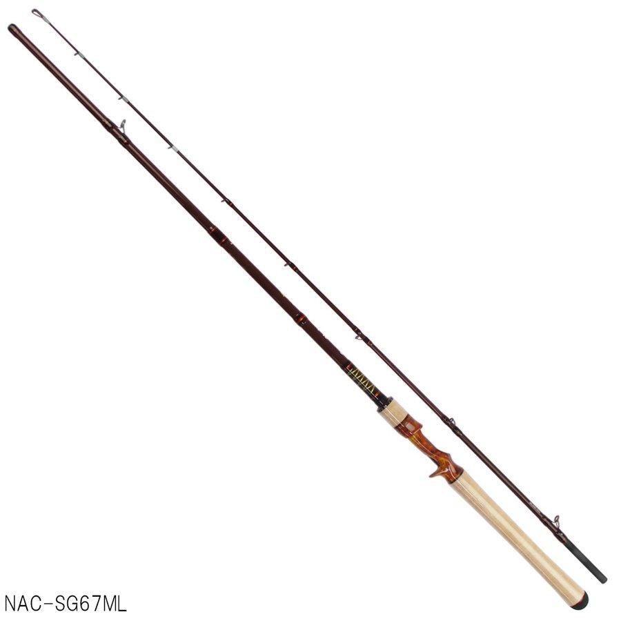 JACKALL Nazzy Choice SG NAC-SG67ML Baitcasting Rod for Bass 4525807161496