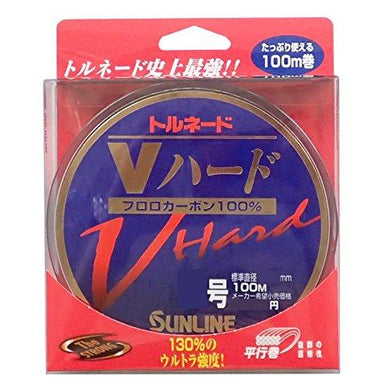 SUNLINE Tornado V Hard 100M 5  Fishing Line 4968813208357
