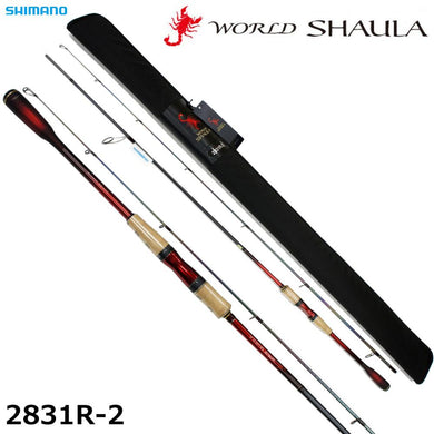 Shimano 18 World Shaula 2831R-2 Baitcasting Rod for Bass 4969363248091