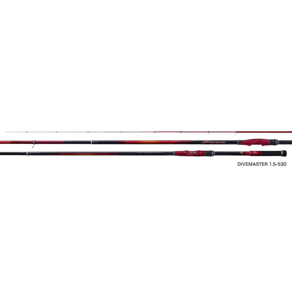19FIRE BLOOD Gure 1.5-530ダイブマスター Shimano 19 FIRE BLOOD GURE Opal Eye DIVEMASTER 1.5-530 Telescopic