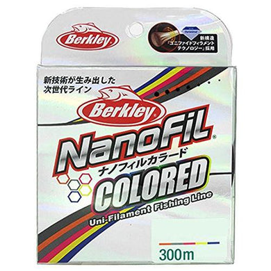 Berkley NanoFil 15LB 300M Colored PE Braid 0028632270448