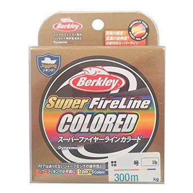 Berkley Super FireLine COLORED 8LB 300M Fishing Line 0028632278369