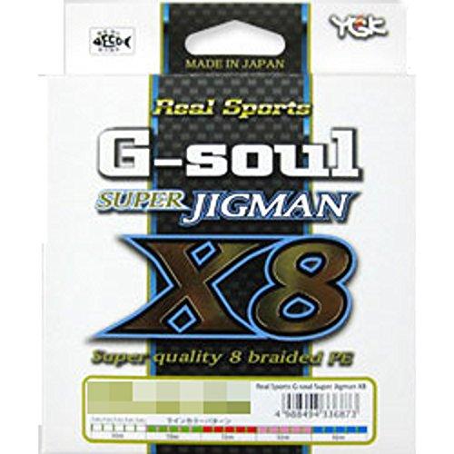 YGK G-SOUL SUPER JIGMAN X4 Slow Style 600m #1.2-25LB PE Braid 4988494337924