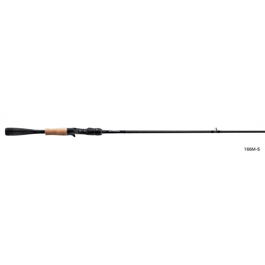 Shimano POISON GLORIOUS 166M-S Baitcasting Rod for Bass 4969363392411