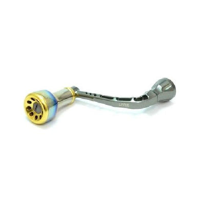LIVRE Monoarm 56 S handle Fortissimo Nobu For Shimano S2 Gunmetal P Gold G 4580354491250