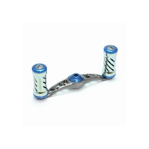 LIVRE FullComp Crank For right-handed For Shimano 85 (Gunmetal P Blue G) 4580354492899