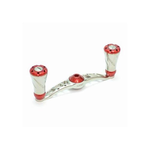 LIVRE FullComp Crank For left-handed For Shimano 90 (Titanium P Red G) 4580354493285