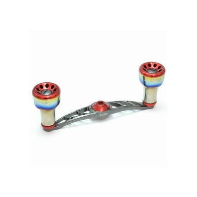LIVRE FullComp Crank For right-handed For Shimano 100 (Gunmetal P Red G)  Reel Parts 4580354499058