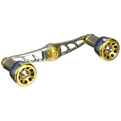 LIVRE FullComp Crank For left-handed For Shimano 100 (Titanium P Gold G)  Reel Parts 4580354499188