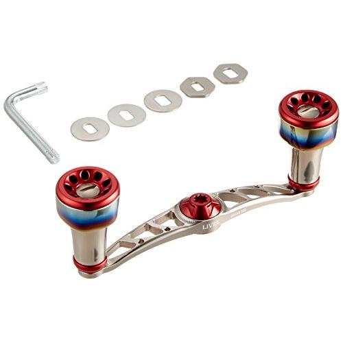 LIVRE FullComp Crank For left-handed For Shimano 100 (Titanium P Red G) 4580354499201