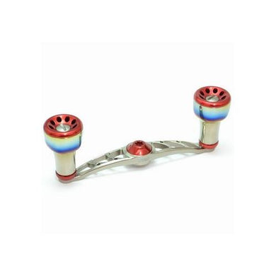 LIVRE FullComp Crank For left-handed For Daiwa 100 (Titanium P Red G) 4580354499263