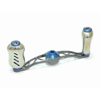 LIVRE Crank Feather 90 For right-handed For Shimano (Gunmetal P Blue G) 4580354499850