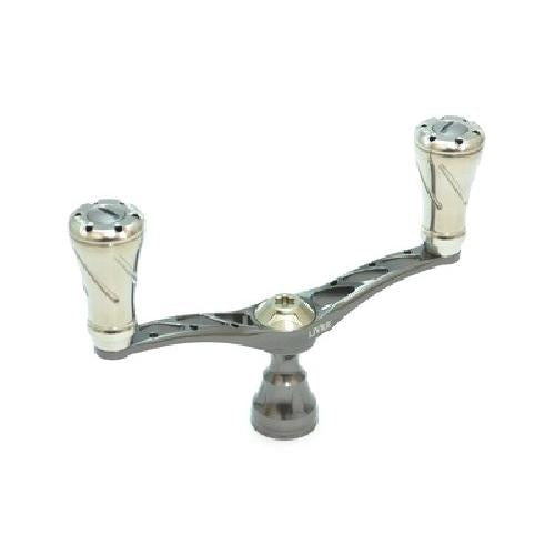 LIVRE Wing D handle Pitch 98mm Fortenob DS For right-handed Gunmetal P Titanium G 4580354506909