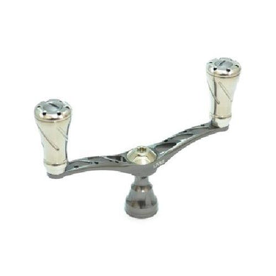LIVRE Wing D handle Pitch 98mm Fortenob DS For left-handed Gunmetal P Titanium G 4580354506978