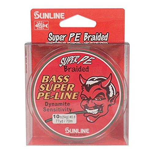 SUNLINE BASS SUPER PE 70m 12lb  PE Braid 4968813509447