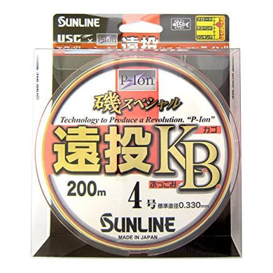 SUNLINE Iso Special Long Cast K.B. 200m #4  Fishing Line 4968813531349