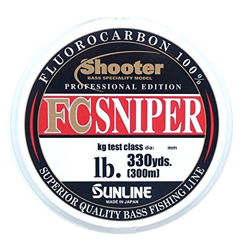 SUNLINE Shooter FC Sniper 300M 16LB  Fishing Line 4968813531929