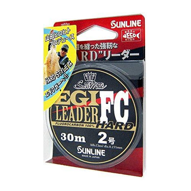 SUNLINE SM Egi Leader FC HARD 30M HG #2  Fishing Line 4968813534418