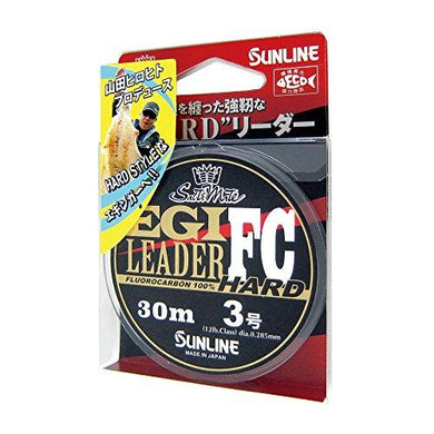 SUNLINE SM Egi Leader FC HARD 30M HG #3  Fishing Line 4968813534449