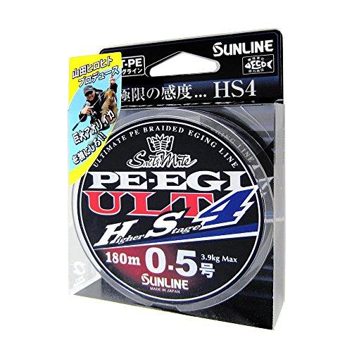 SUNLINE SM PE EGI ULT HS4 180m HG #0.5  PE Braid 4968813534531