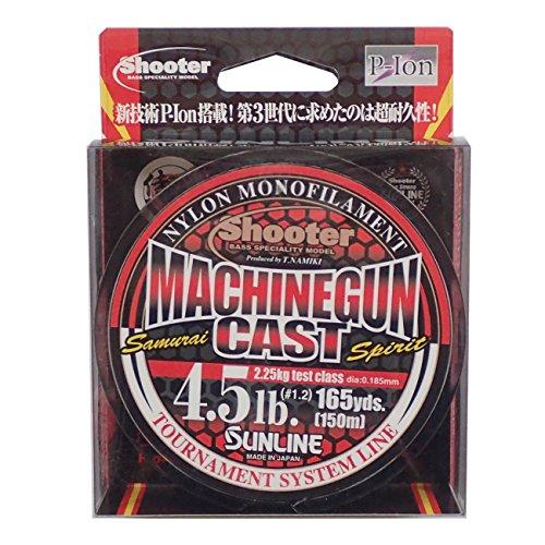 SUNLINE Shooter Machine Gun Cast 1.2 4.5Lb 150m single  Fishing Line 4968813535552