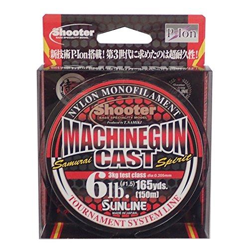 SUNLINE Shooter Machine Guncast No.1.5 6Lb 150m Single  Fishing Line 4968813535569