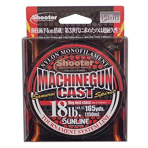 SUNLINE Shooter Machine Guncast 4.5 No.18Lb 150m Single  Fishing Line 4968813535620
