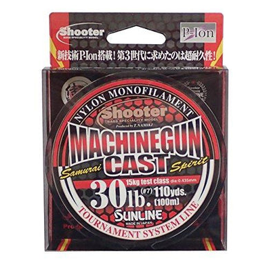 SUNLINE Shooter Machine Gun Cast 7 30Lb 100m single  Fishing Line 4968813535668