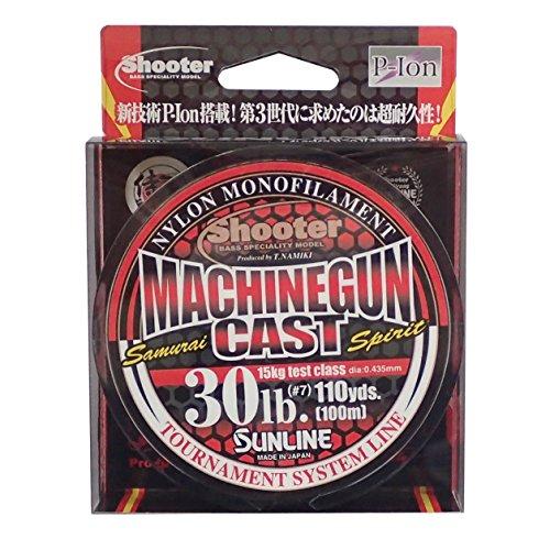 SUNLINE Shooter Machine Gun Cast 7 30Lb 100m single  Fishing Line 4968813535668