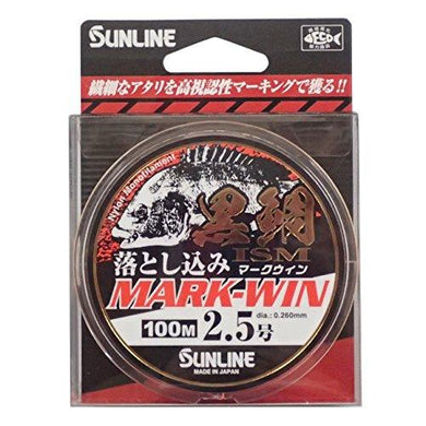 SUNLINE KURODAI ISM dropping KURODAI MARK-WIN 2.5 No.100m only  Fishing Line 4968813536481