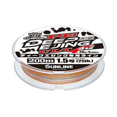 SUNLINE SM PE deep aging ULT x 4 200m 25LB  PE Braid 4968813537648