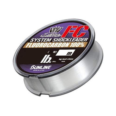 SUNLINE Saltmate System Shock Leader FC No.3 / 12LB  Fluorocarbon Line 4968813539147