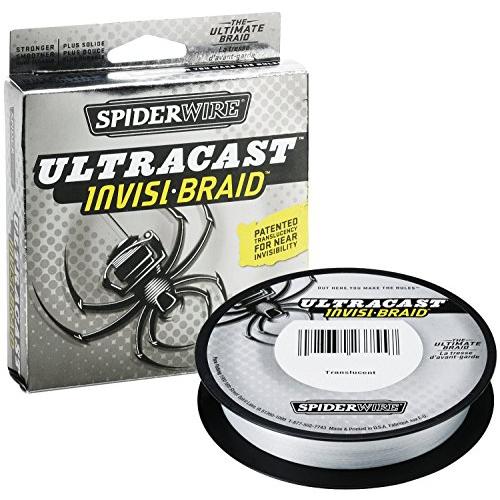 Berkley SPIDERWIRE ULTRACAST INVISI BRAID 15LB 125YD White PE Braid 0022021600137