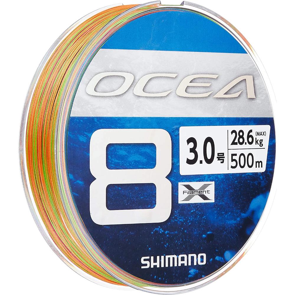Shimano LD-A91S 10M * 5 color 3.0 OCEA 8 500m  #3 PE Braid 4969363647757
