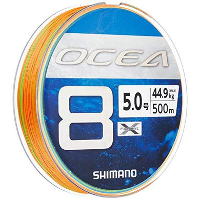 Shimano LD-A91S 10M * 5 color 5.0 OCEA 8 500m  #5 PE Braid 4969363647764