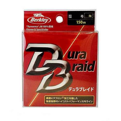 Berkley DuraBraid 23LB 150M YLW PE Braid 0028632669907