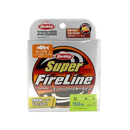 Berkley Super FireLine 8lb 150m GRN Fishing Line 0028632692172