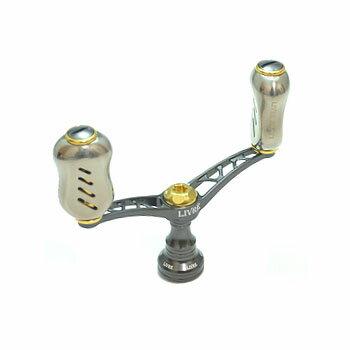 LIVRE Wing 80 Fino knob For Shimano S2 Gunmetal P Gold G   Reel Parts 4580421710147