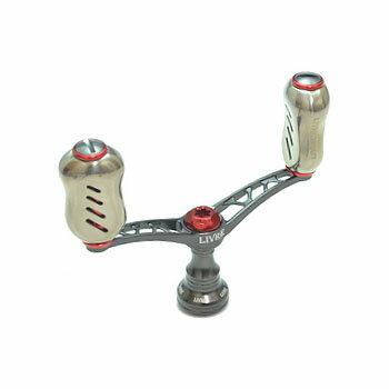 LIVRE Wing 80 Fino knob For Shimano S2 Gunmetal P Red G 4580421710178