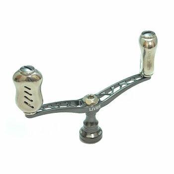 LIVRE Wing 100 Fino knob For Shimano S3 Gunmetal P Titanium G 4580421710642