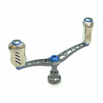 LIVRE Wing 100 Fino knob For Daiwa Gunmetal P Blue G   Reel Parts 4580421710727