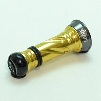 LIVRE Custom balancer For Shimano 1000- C2000 C2 type Gunmetal x Gold   Reel Parts 4580421716453