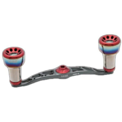 LIVRE FullComp Crank 110 For left-handed For Daiwa (Gunmetal P Red G) 4580421719324