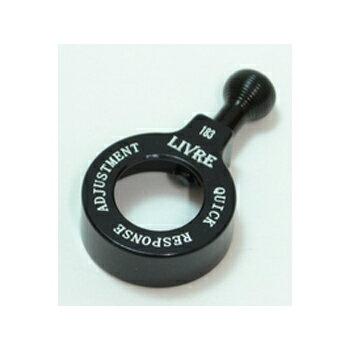 LIVRE 8063 QRA-183-BKBK Q.R.A 183 type Black x Black   Reel Parts 4580421720825