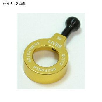 LIVRE 8071 QRA-197-GLBK Q.R.A 197 type Gold x black   Reel Parts 4580421720832
