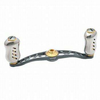 LIVRE 1971 FB1F100-FI-GMG Crank Feather 100 For Daiwa B1 Gunmetal P Gold G   Reel Parts 4580421721518