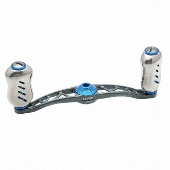 LIVRE 1978 FB1F100-FI-GMB Crank Feather 100 For Daiwa B1 Gunmetal P Blue G   Reel Parts 4580421721525