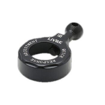 LIVRE 8163 QRA-220-BKBK Q.R.A 220 type Black x Black   Reel Parts 4580421724274
