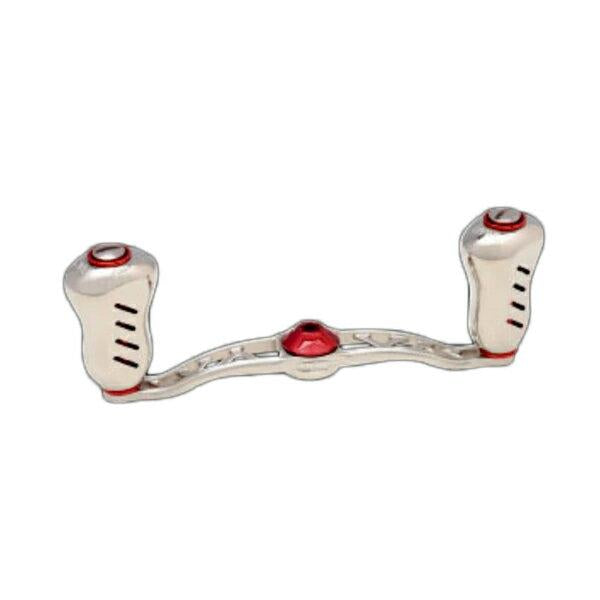 LIVRE 2916 FRSF110-FP-TIR Crank Feather 110 For right-handed For Shimano (Titanium P Red G)  Reel Parts 4580421726841